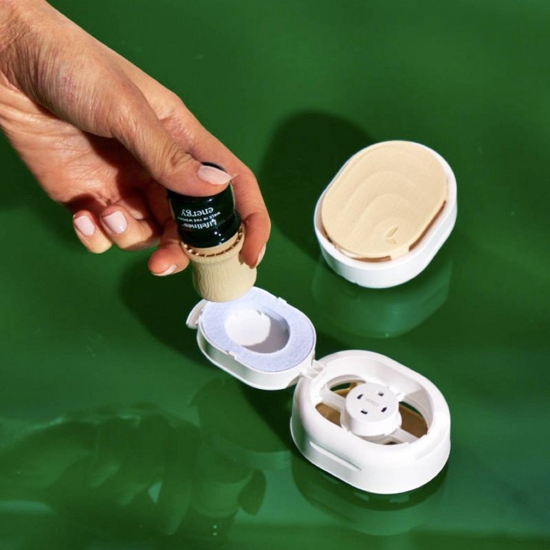 slide 8 of 10, 2pk Everyday Diffuser Set plus Essential Oil Blend - Lifelines: Includes Wall Mounts, Precision Pump, No Battery Needed, 2 ct