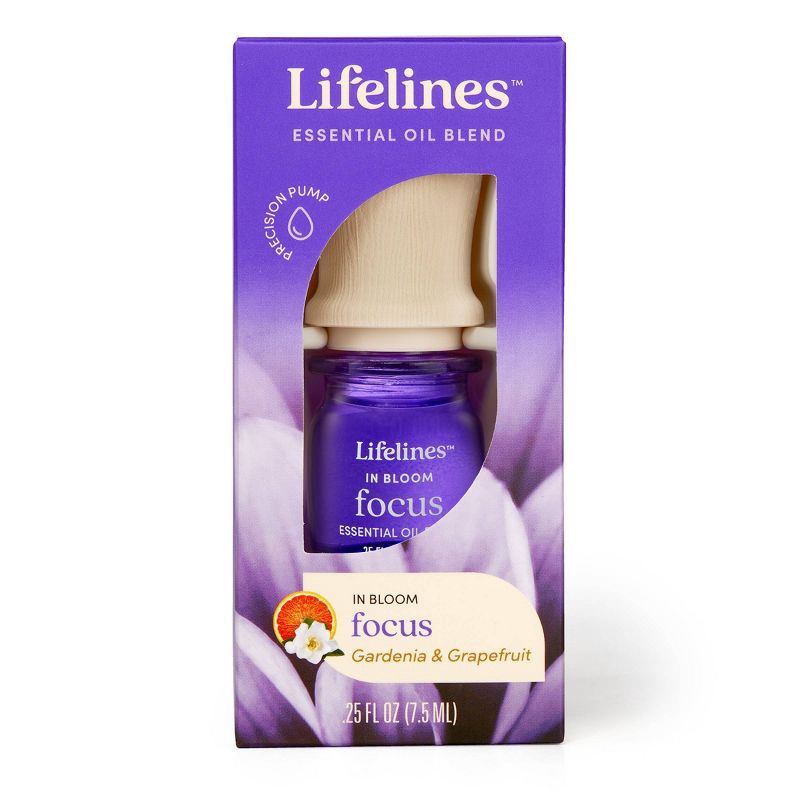 slide 2 of 7, Essential Oil Blend - In Bloom: Focus - Lifelines, 1 ct