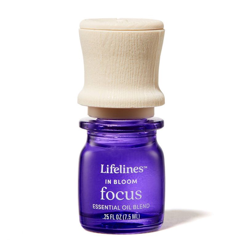 slide 1 of 7, Essential Oil Blend - In Bloom: Focus - Lifelines, 1 ct