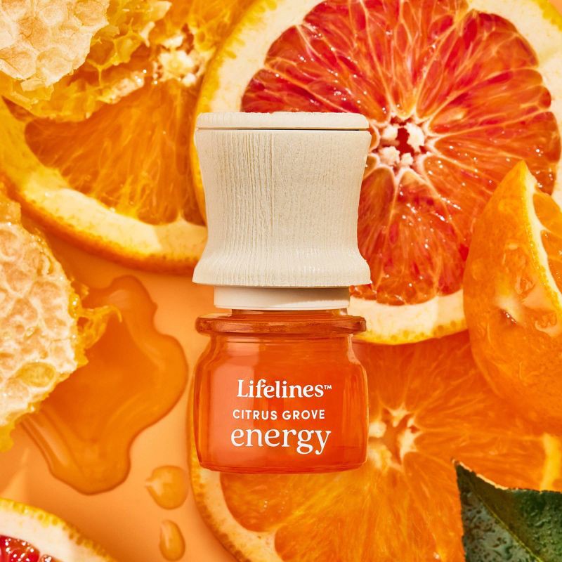 slide 5 of 8, Lifelines Waves Ultrasonic Diffuser: Aromatherapy with Mesmerizing Light Display, 1 ct