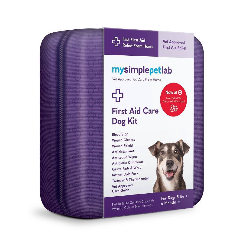 slide 1 of 4, MySimplePetLab Dog First Aid, 1 ct