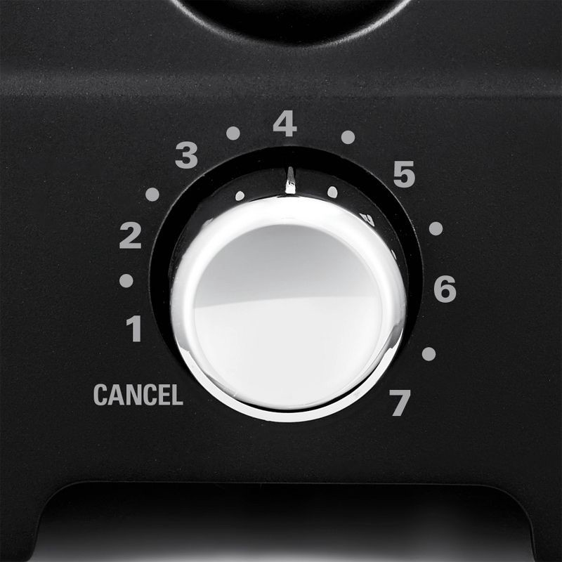 slide 4 of 8, KitchenSmith by Bella 4-Slice Toaster: Gray, 1480W, Plastic, Spot Clean, 11.02" Width, 1-Year Warranty, 1 ct