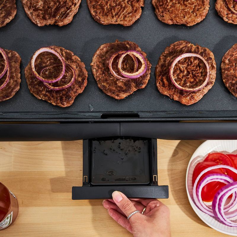 slide 4 of 7, KitchenSmith by Bella Family-Size 10 x 20" Electric Griddle, 1 ct