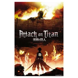 Trends Attack on Titan Fire Poster