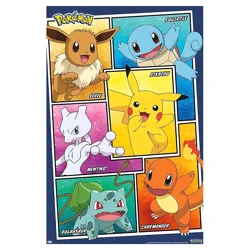 Trends Pokemon Group Collage Poster, 22.375 in x 34 in