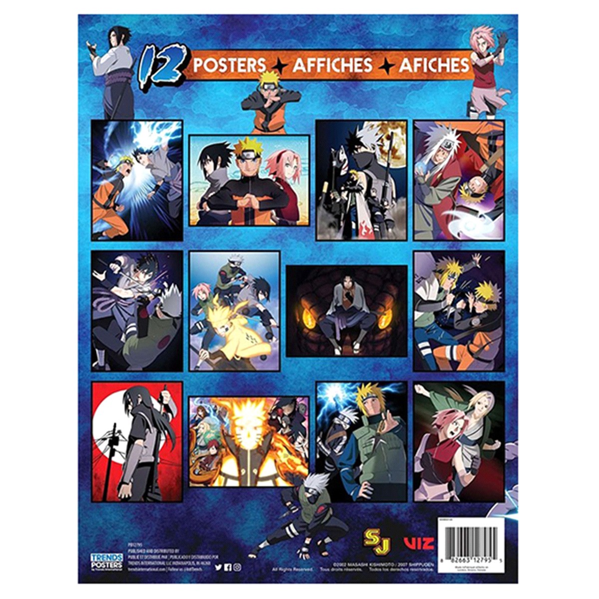 slide 2 of 2, Trends Naruto Poster Book, 1 ct
