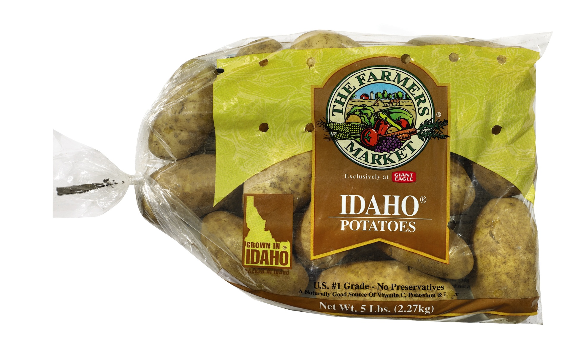 slide 1 of 1, Giant Eagle Russet Potatoes, 5 lb