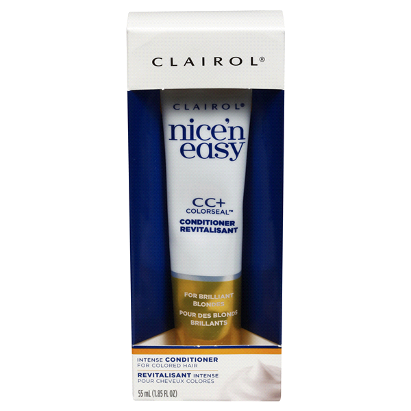 slide 1 of 1, Clairol CC Plus ColorSeal Conditioner For Brilliant Blondes, 1.85 fl oz