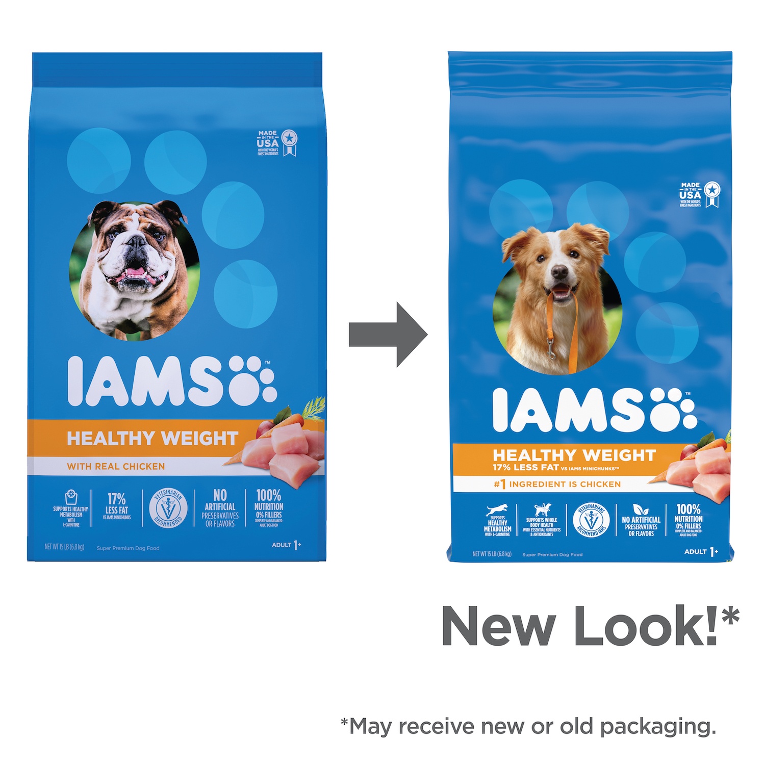 IAMS Adult Healthy Weight Control Dry Dog Food with Real Chicken Shipt