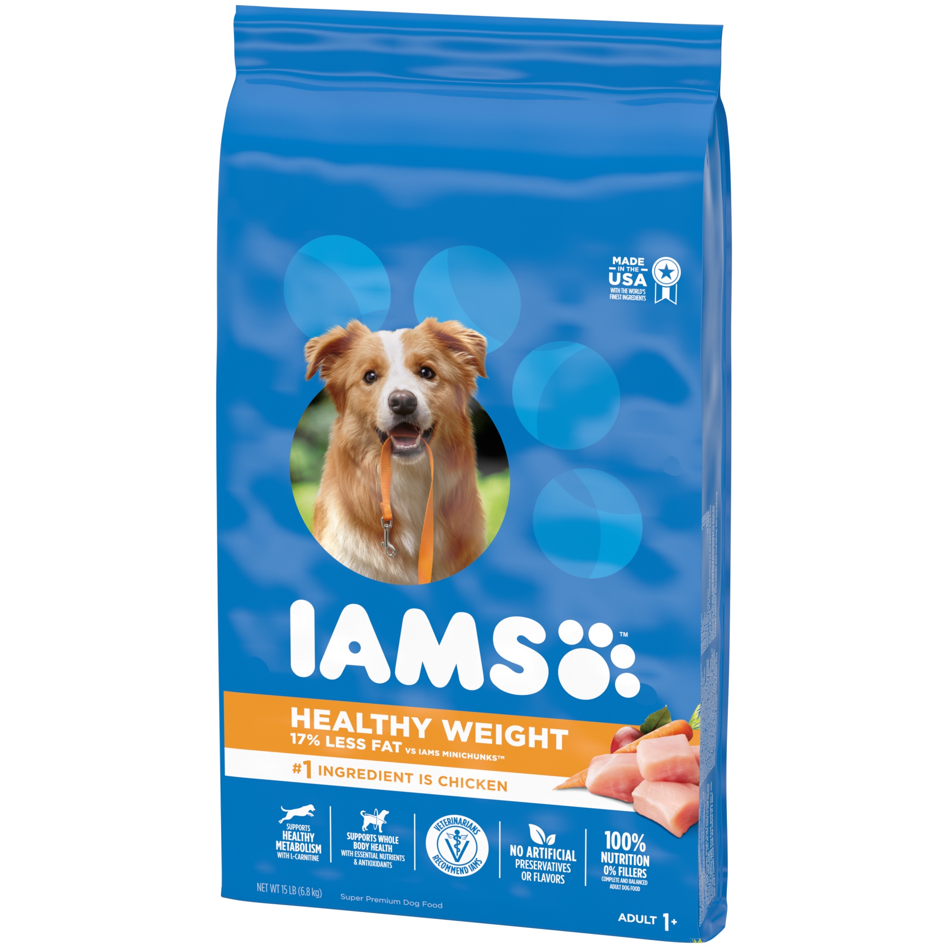 IAMS Adult Healthy Weight Control Dry Dog Food with Real Chicken Shipt