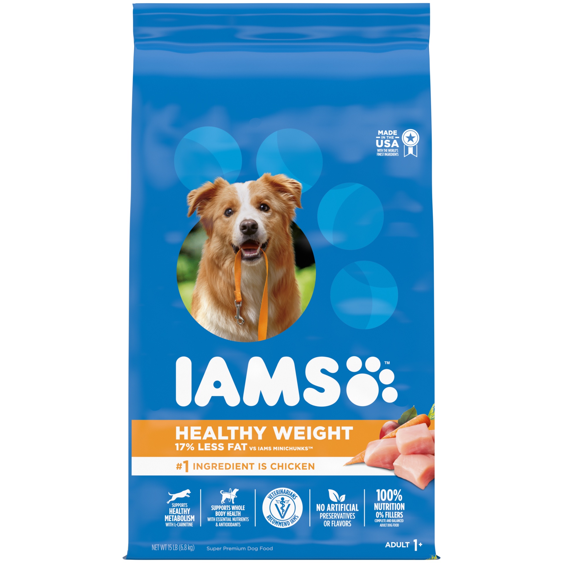 IAMS Adult Healthy Weight Control Dry Dog Food with Real Chicken Shipt
