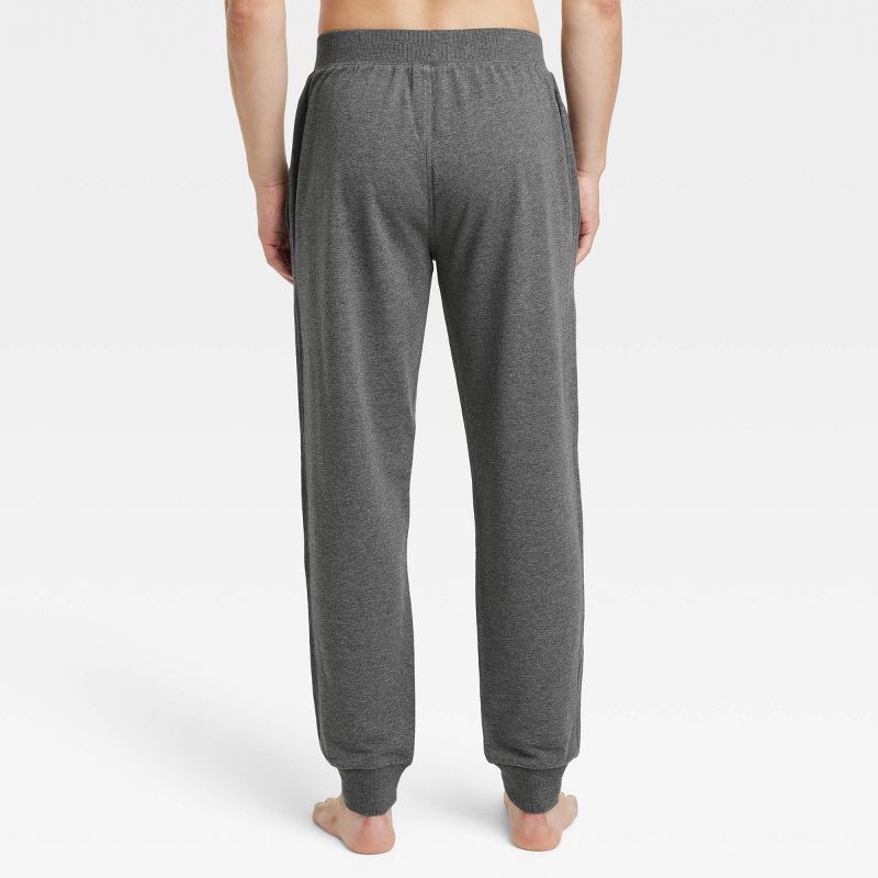 slide 2 of 2, Men's Cotton Modal Knit Jogger Pajama Pants - Goodfellow & Co™ Dark Gray XXL, 1 ct