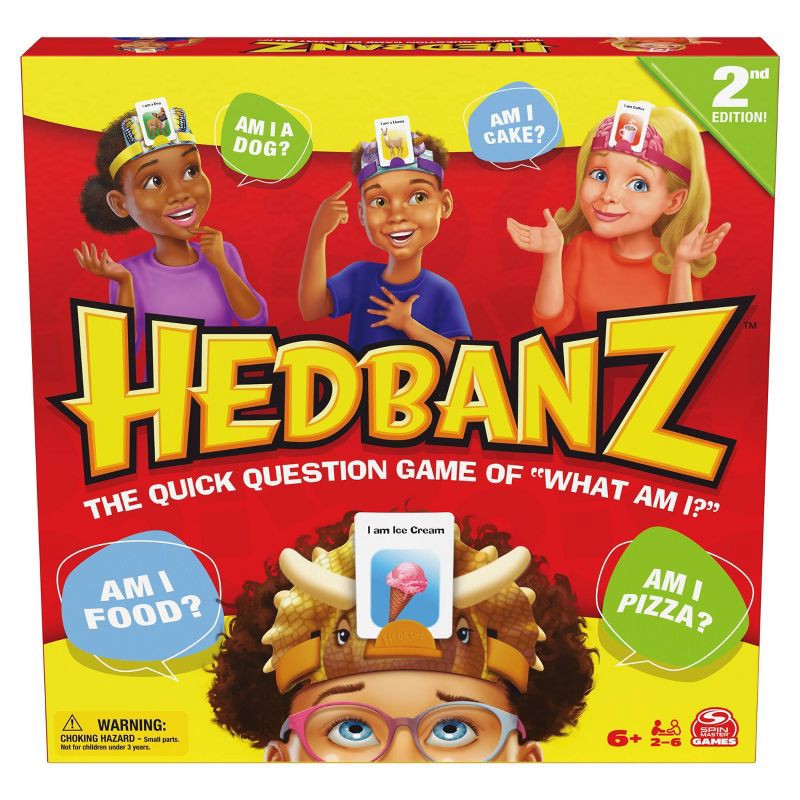 slide 2 of 14, Spin Master Games Hedbanz 2nd Edition Picture Guessing Board Game, 1 ct
