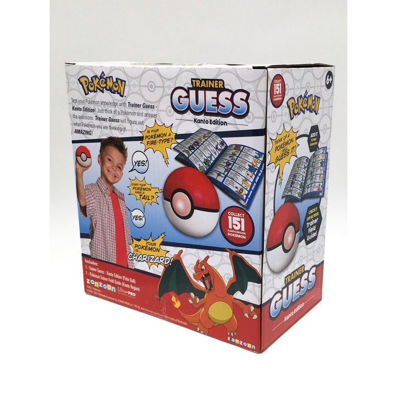 slide 3 of 10, Ultra PRO Pokemon Trainer Guess Kanto Board Game: Creative Thinking & Problem Solving, 1+ Players, Includes Game Board, 1 ct