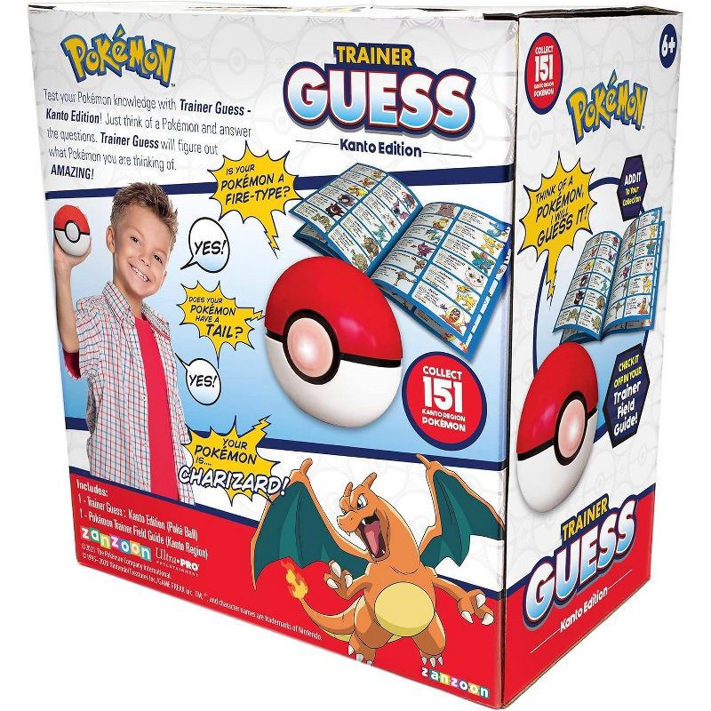 slide 10 of 10, Ultra PRO Pokemon Trainer Guess Kanto Board Game: Creative Thinking & Problem Solving, 1+ Players, Includes Game Board, 1 ct
