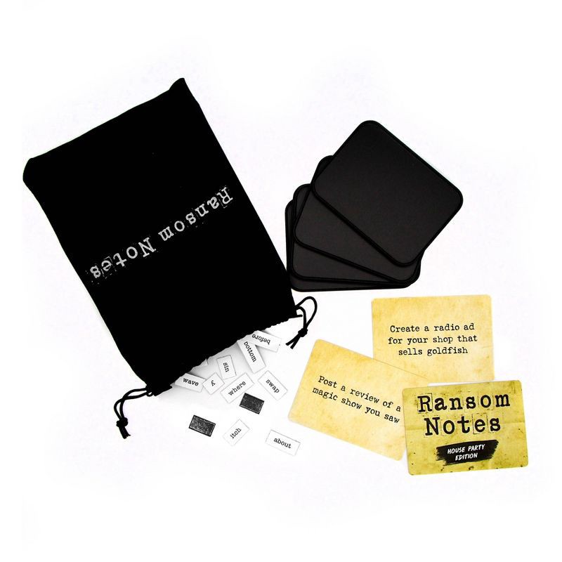 slide 2 of 7, Very Special Games Ransom Notes House Party Edition Board Game: Creative Thinking & Problem Solving, 3-6 Players, 30-90 Minute Play, 1 ct