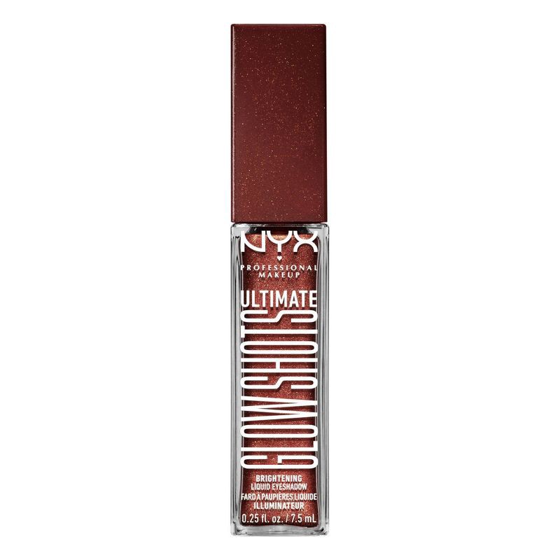 slide 4 of 6, NYX Professional Makeup Ultimate Glow Shots Vitamin C Infused Liquid Eyeshadow - Rich Six Figs - 0.25 fl oz, 0.25 oz