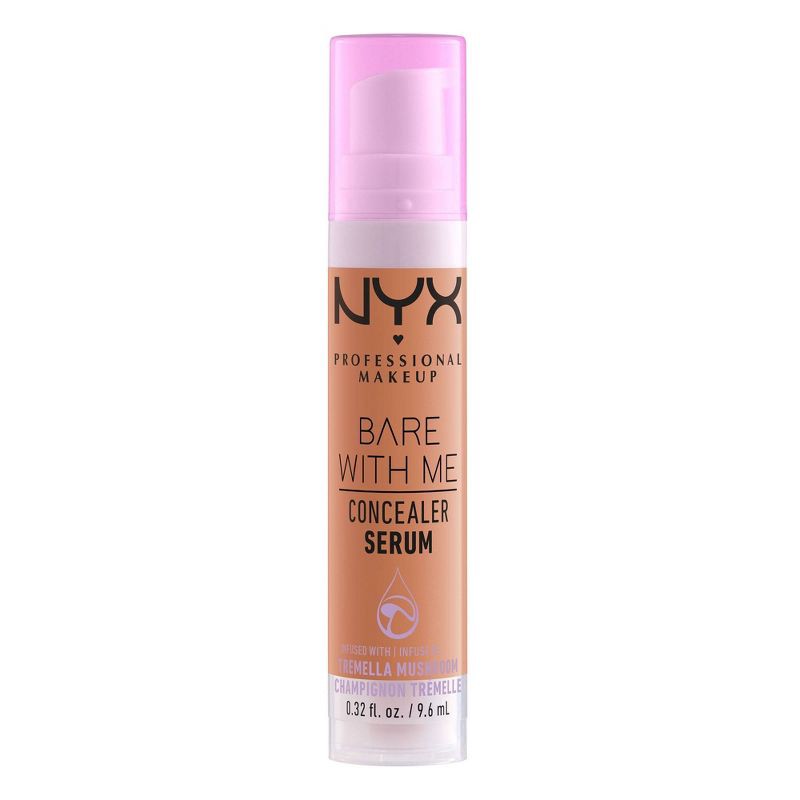 slide 4 of 5, NYX Professional Makeup Bare With Me Serum Concealer - 0.32 fl oz - 8.5 Caramel, 0.32 fl oz