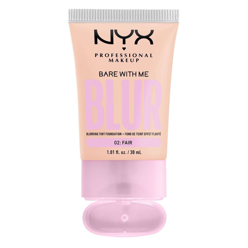 slide 6 of 6, NYX Professional Makeup Bare With Me Blur Tint Soft Matte Foundation - 02 Fair - 1.01 fl oz, 1.01 fl oz
