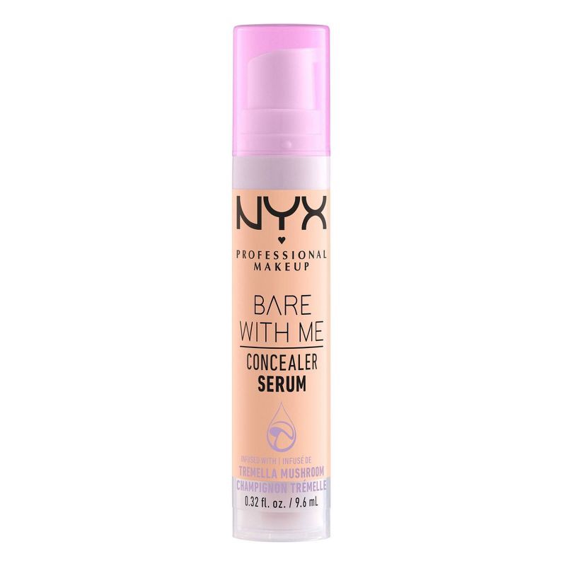 slide 4 of 5, NYX Professional Makeup Bare With Me Serum Concealer - 0.32 fl oz - 2.5 Medium Vanilla, 0.32 fl oz