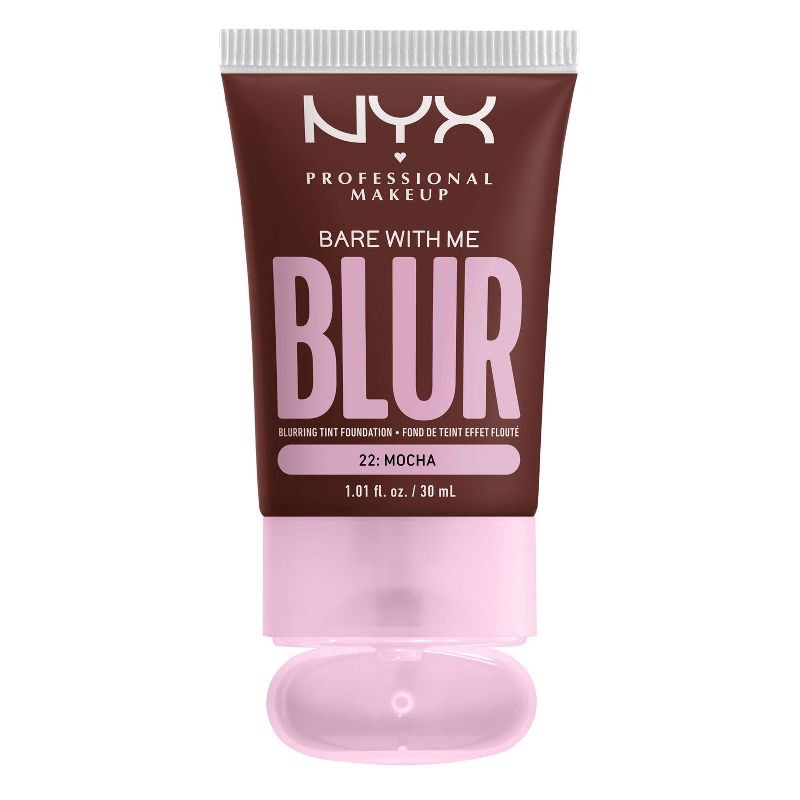 slide 6 of 6, NYX Professional Makeup Bare With Me Blur Tint Soft Matte Foundation - 22 Mocha - 1.01 fl oz, 1.01 fl oz
