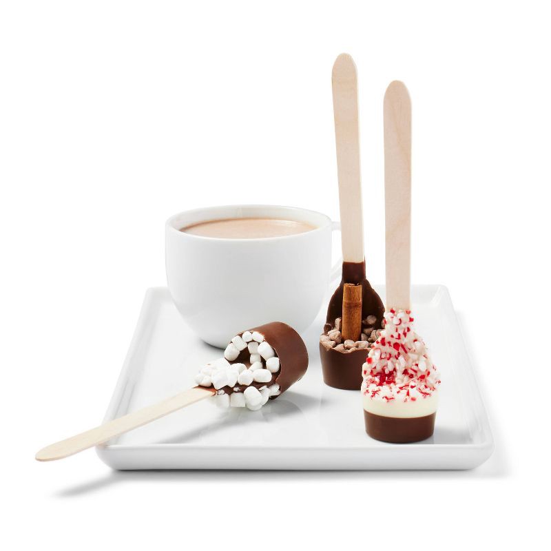 slide 2 of 3, Christmas Hot Cocoa Spoons Marshmallow, Peppermint, and Cinnamon - 2.4oz - Favorite Day™, 2.4 oz