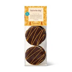 Christmas Dark Chocolaty Hot Cocoa Toppers with Salted Caramel - 2.4oz - Favorite Day™