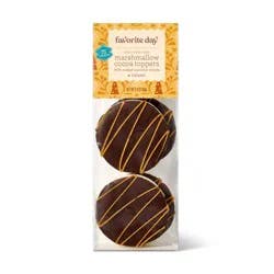 Christmas Dark Chocolaty Hot Cocoa Toppers with Salted Caramel - 2.4oz - Favorite Day™