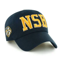 NHL Nashville Predators Clique Hat: Team Logo Adjustable Baseball Cap