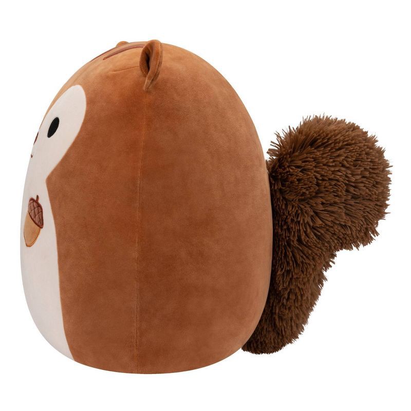 slide 3 of 8, Squishmallows 16" Sawyer the Brown Squirrel with Acorn Plush Toy, 1 ct