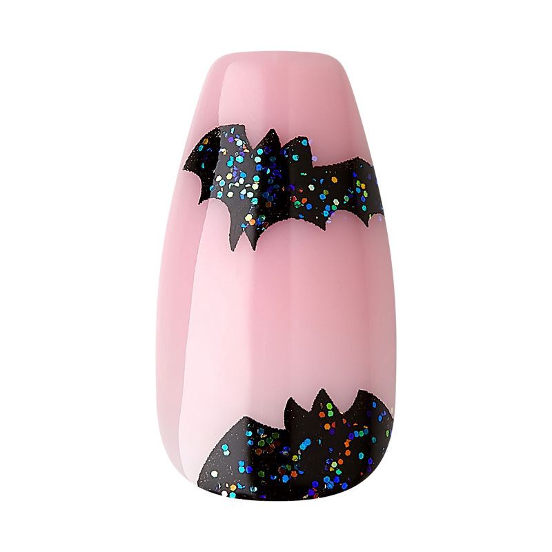 slide 5 of 8, KISS Products Fake Nails - Ghoul's Night - 31ct - Halloween, 31 ct