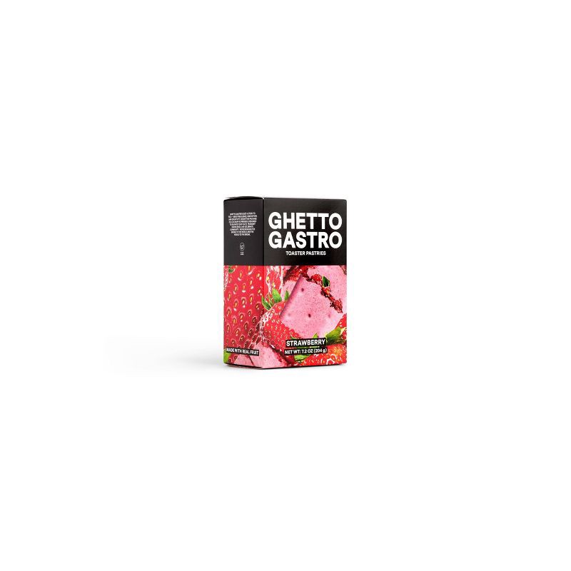 slide 12 of 12, Ghetto Gastro Toaster Pastries Strawberry - 7.2oz, 7.2 oz