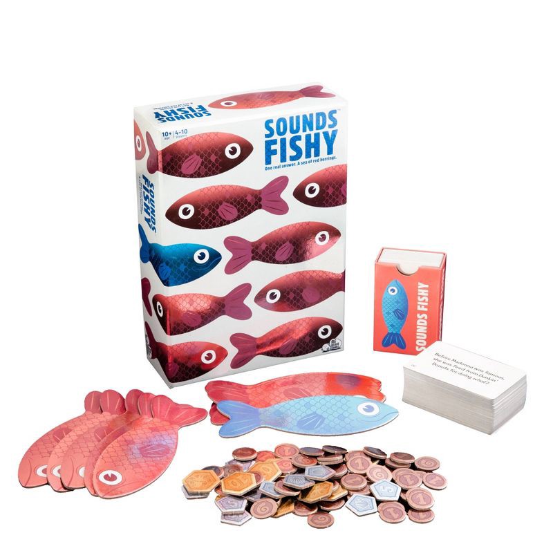 slide 3 of 7, Big Potato Sounds Fishy Card Game: Social & Language Skills Party Games for 4-10 Players, 1 ct