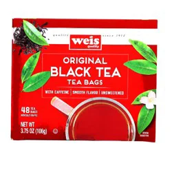 Weis Quality Premium Choice, Black Tea Bags - 48 ct