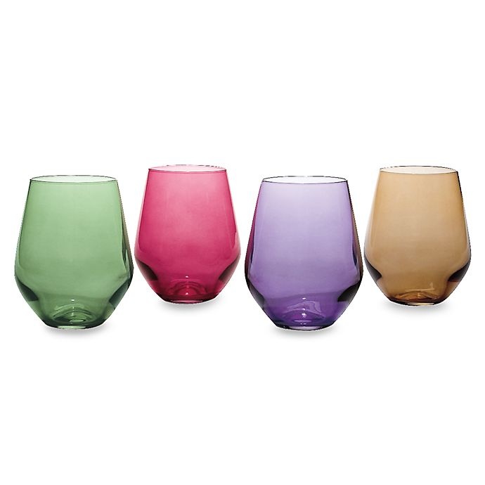 slide 1 of 1, Lenox Tuscany Harvest Red Wine Tumblers, 20 oz