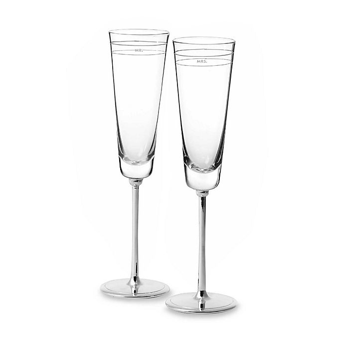 slide 2 of 2, Kate Spade New York Darling Point Toasting Flutes, 2 ct
