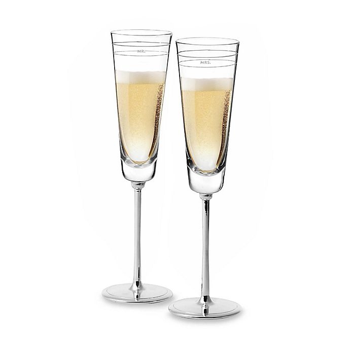 slide 1 of 2, Kate Spade New York Darling Point Toasting Flutes, 2 ct