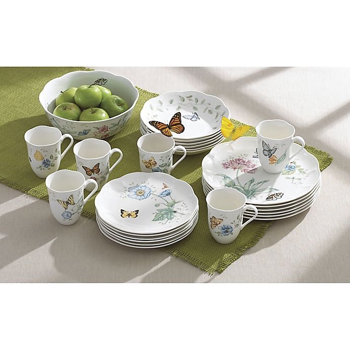 slide 2 of 2, Lenox Butterfly Meadow Place Setting, 4 ct