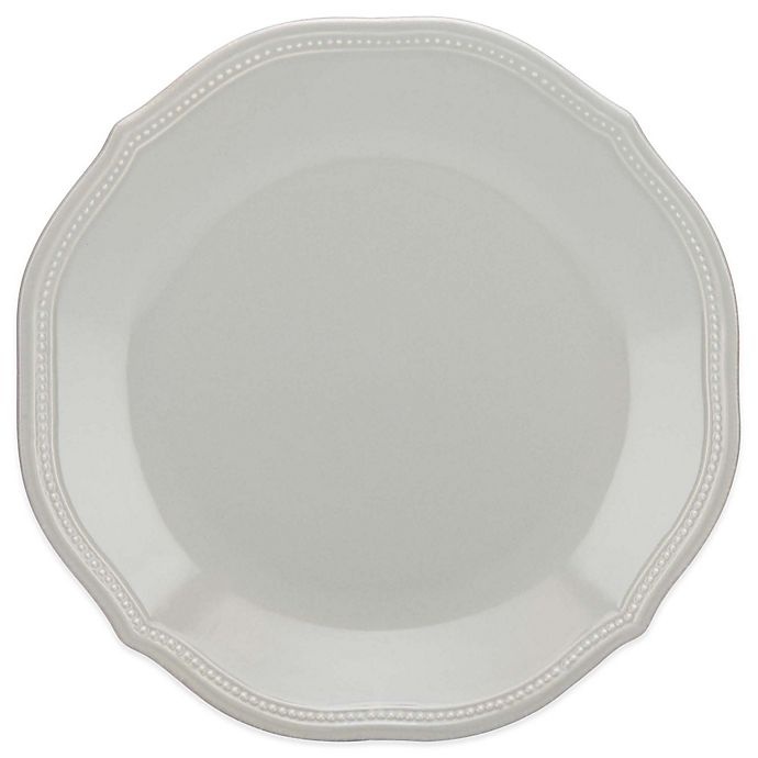 slide 1 of 1, Lenox French Perle Bead Dinner Plate - Grey, 1 ct