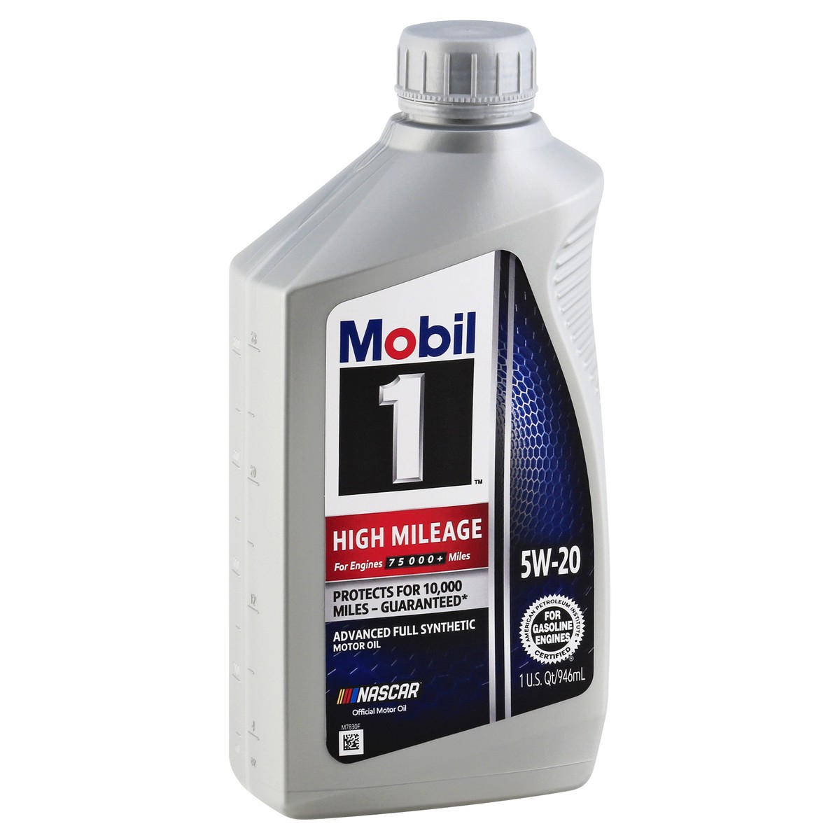 slide 9 of 9, Mobil High Mileage 5W-20 Advanced Full Synthetic Motor Oil 1 qt, 1 qt