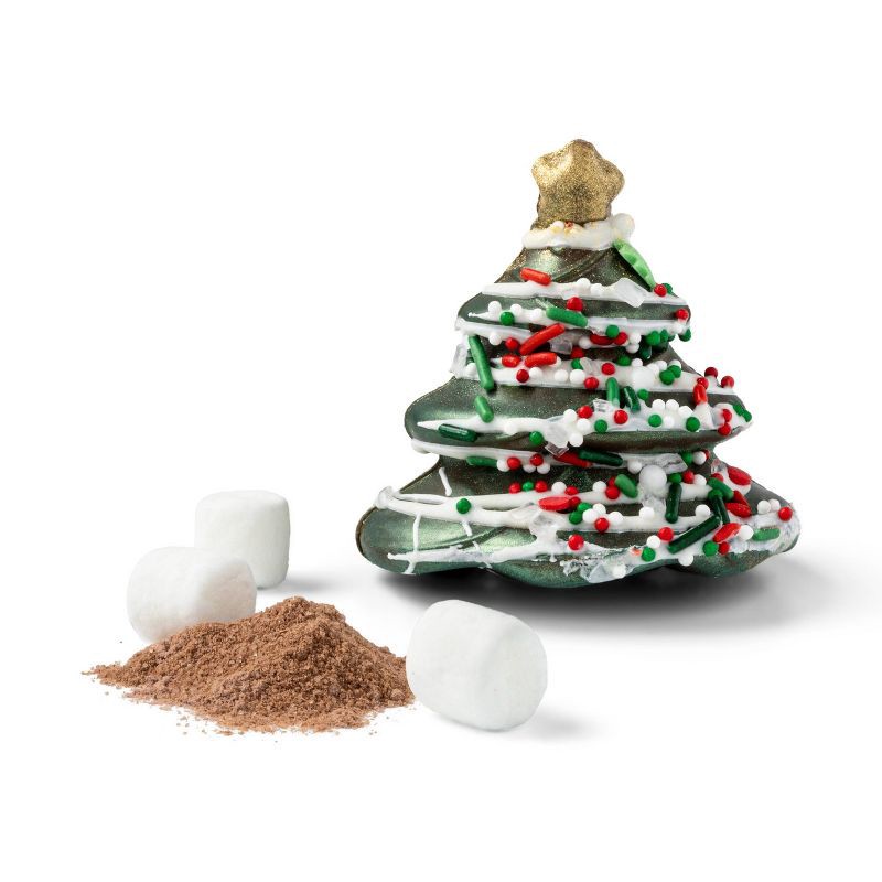 slide 3 of 4, Christmas Tree Hot Drink Bomb - 1.6oz - Favorite Day™, 1.6 oz