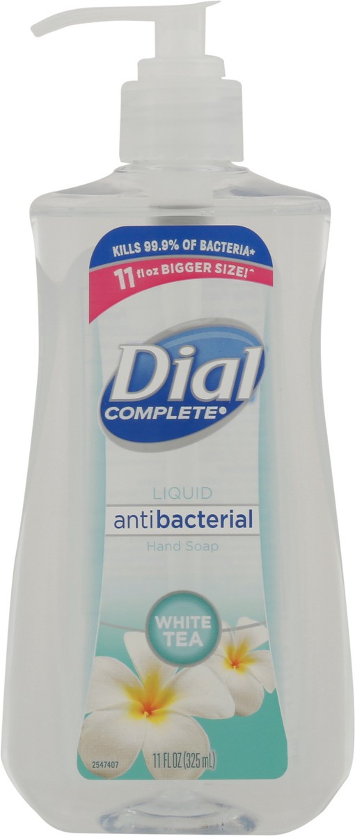 slide 4 of 10, Dial White Tea Liquid Hand Soap, 11 fl oz