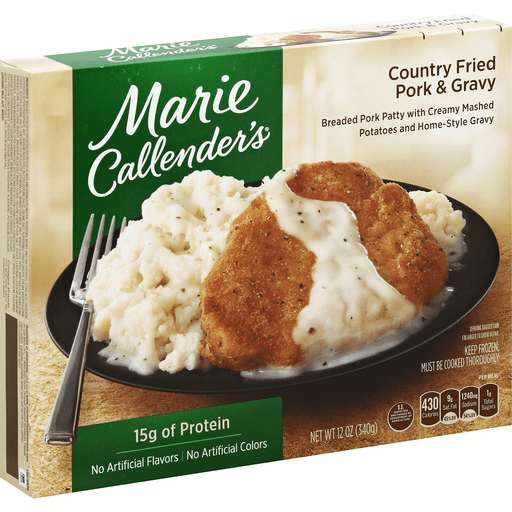 slide 2 of 2, Marie Callender's Country Fried Pork & Gravy, 12 oz
