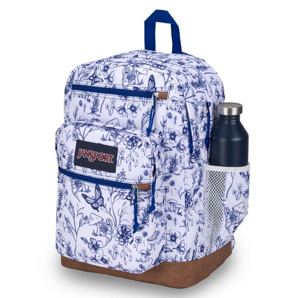 JanSport Cool Student Backpack With 15" Laptop Pocket, Foraging Finds