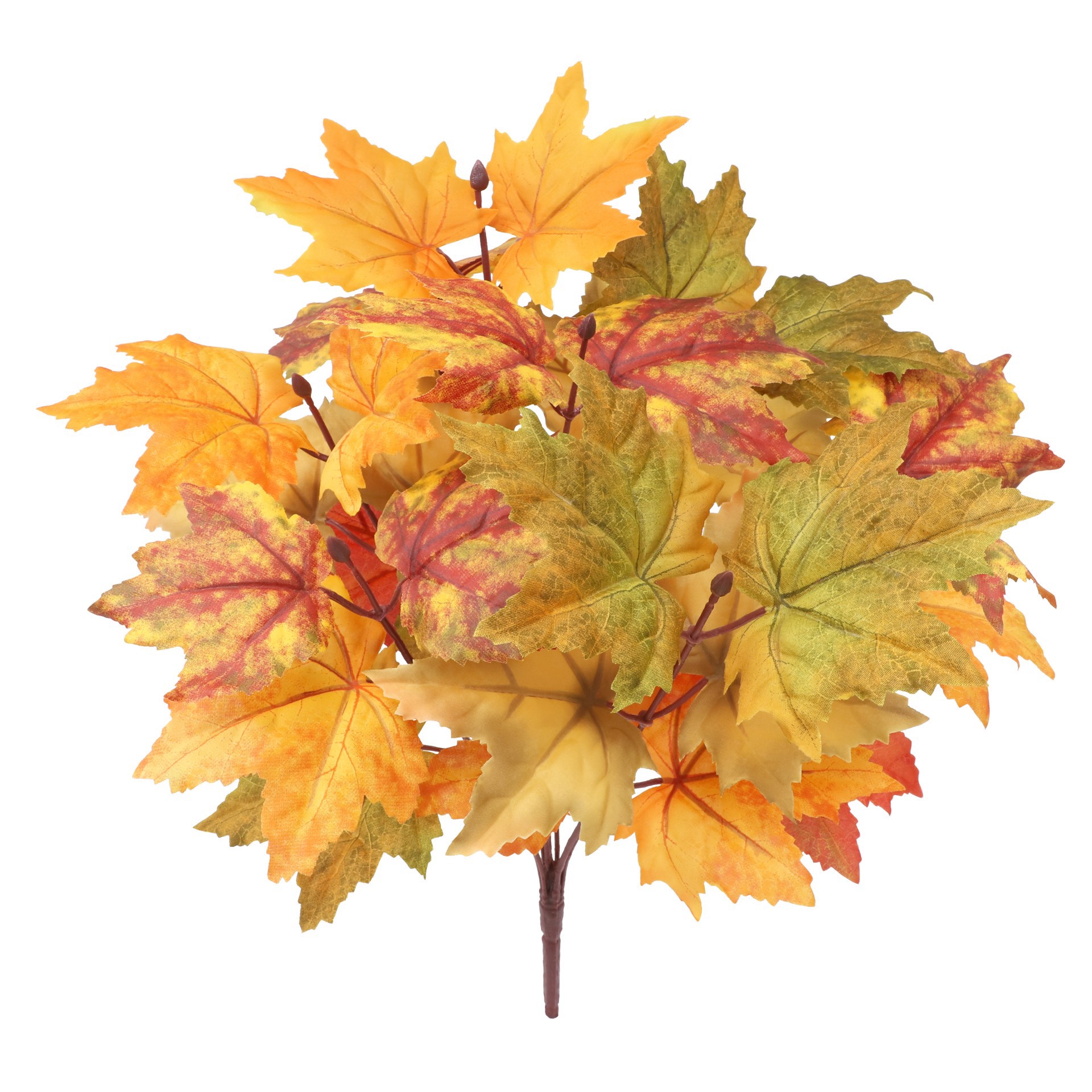 slide 2 of 3, 18.5" Maple Leaves Bush By Ashland, 18.5 in