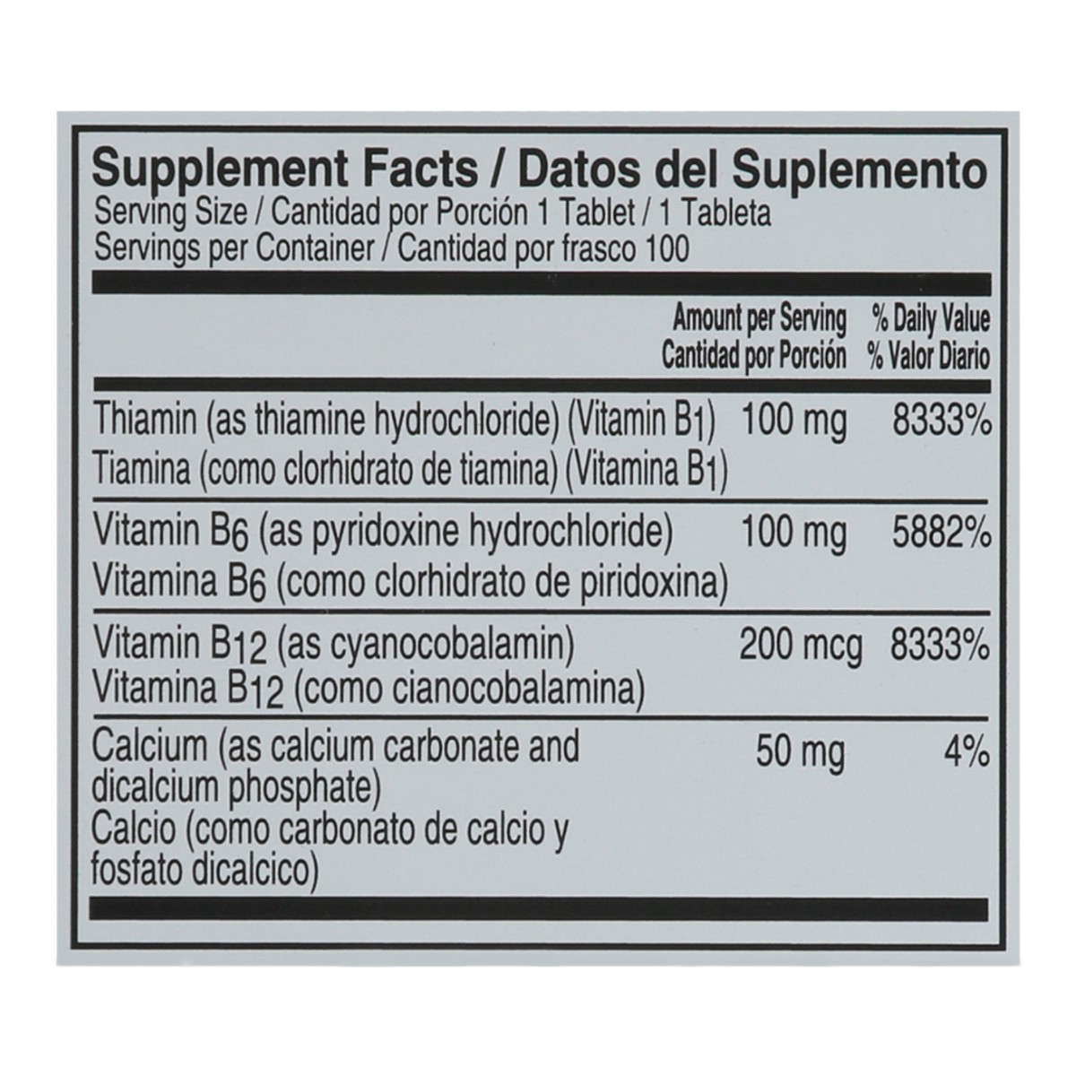 slide 6 of 13, Neurobion High Potency Formula Dietary Supplement 100 Tablets Box, 1 ct