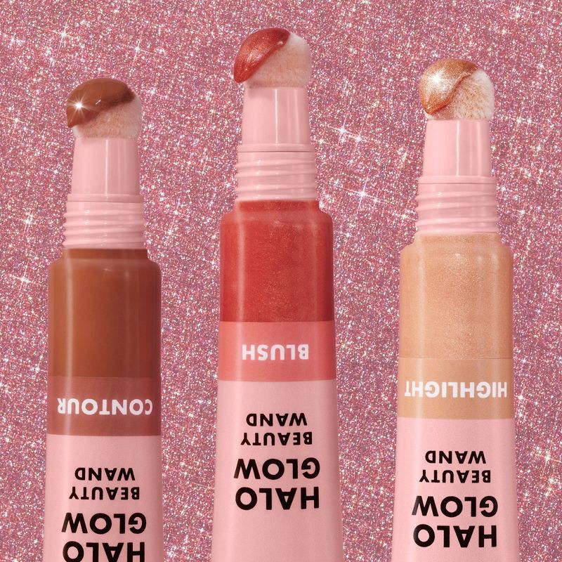 slide 9 of 13, e.l.f. Halo Glow Highlighter Beauty Wand - Rose Quartz - 0.33 fl oz, 0.33 fl oz