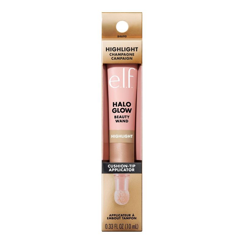 slide 11 of 13, e.l.f. Halo Glow Highlighter Beauty Wand - Champagne Campaign - 0.33 fl oz, 0.33 fl oz