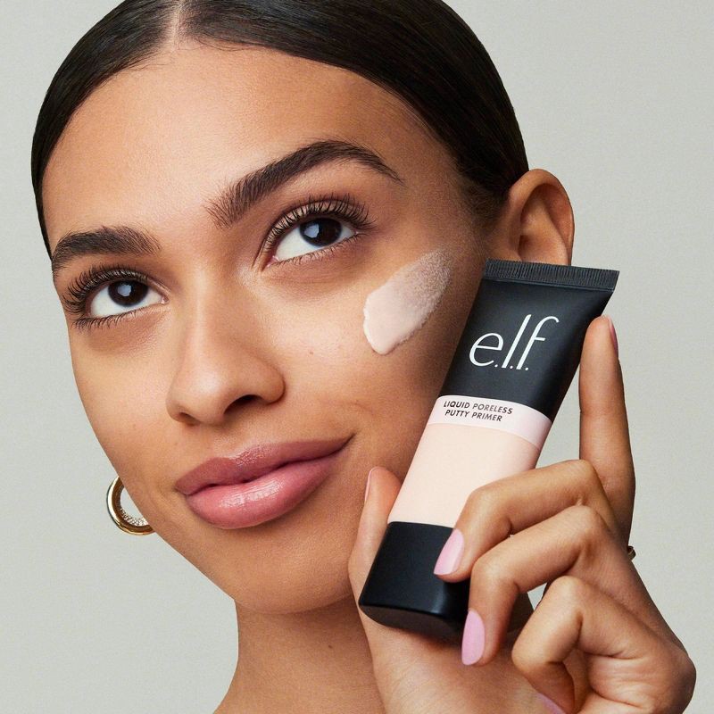 slide 5 of 13, e.l.f. Liquid Poreless Putty Primer - 0.94 fl oz, 0.94 fl oz