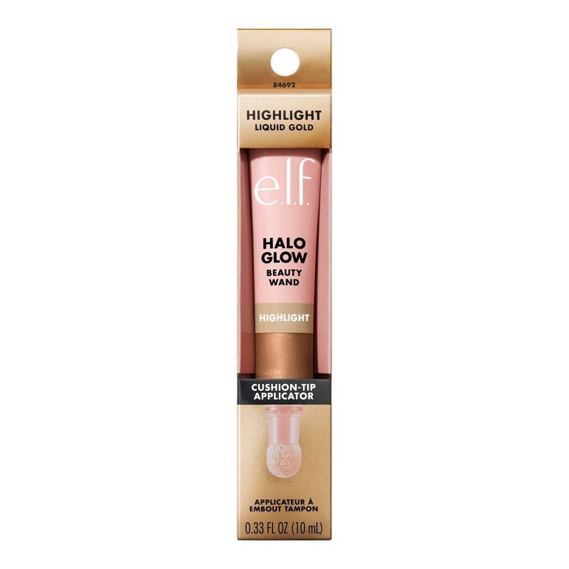 slide 11 of 13, e.l.f. Halo Glow Highlighter Beauty Wand - Liquid Gold - 0.33 fl oz, 0.33 fl oz